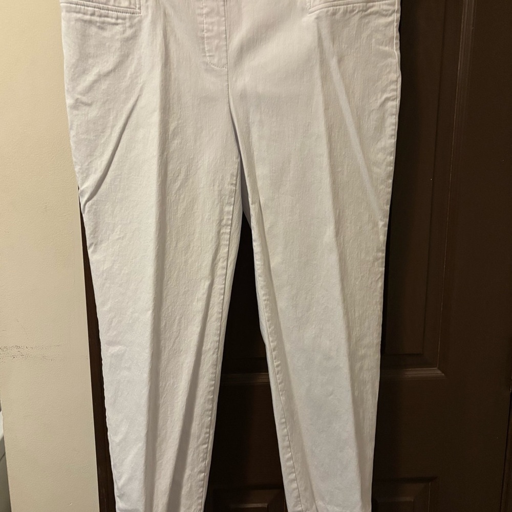 Zac & Rachel Elegant White Trousers